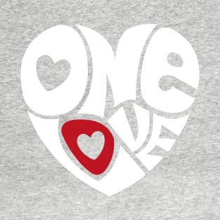 One Love - WHITE T-Shirt